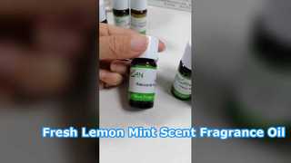น้ำมันน้ำหอมเลมอนมิ้นต์เพื่อกลิ่นหอมสดชื่นของบ้าน