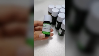 น้ำมันหอมกลิ่นเลมอนออสมันทัสสำหรับการผลิตเทียน