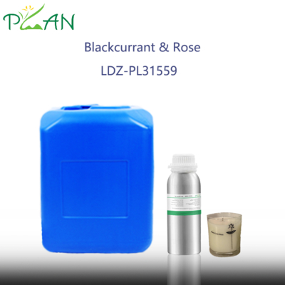 น้ำมันหอมระเหยสำหรับเครื่องพ่นกลิ่น Blackcurrant Rose ที่ได้รับการรับรองจาก IFRA
